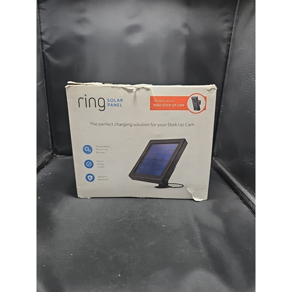 Ring Solar Panel, Compatible with Spotlight Cam Battery & Stick Up Cam Battery